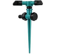 Arroseurs de Jardin, Arroseur de Pelouse Automatique 360 degrés Rotatif Arroseur Pulvérisateur d'eau Arroseur réglable Système d'irrigation pour Pelouse Jardin Plantes Enfants Jouant