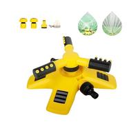 Arroseurs de jardin pour pelouse | Arroseur rotatif à 360° réglable avec bras oscillants | Économisez de l'eau | Parfait pour les grandes surfaces, le raccordement de tuyau et les jeux des enfants (6