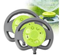 Arroseurs de jardin pour pelouses 2025 - Arroseur de jardin pour système d'arrosage de jardin - Tuyau d'arrosage rotatif à grande surface - Arroseur oscillant pour gazon