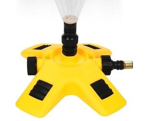 Arroseurs pour Pelouse et Jardin | Système d'Irrigation Rotatif 360 Réglable 3 Niveaux,Arroseur Automatique d'Irrigation de Jardin,pour Grandes Surfaces Extérieures, Plates-Bandes à Fleurs, Serre et