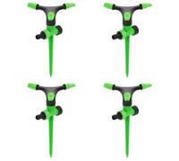 Arroseurs rotatifs pour meubles - 4 pièces - Vert et noir - 16 x 13,5 x 25,5 cm - ABS et PP