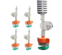 Arroseurs Rotatifs Pour Pelouse - Outil d'Irrigation de Jardin Accrochable - Arroseur d'Arrosage Pour Gazon - Pour Pelouse, Parterre De Fleurs, Terrain De Sport, Parc, Ferme, Arrière-Cour, Serre, Pota