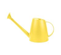 Arrosoir 1,8 L, Arrosoir de Jardin en Plastique, Arrosoir pour Plantes Arrosage Peut pour Les Plantes Extérieures Intérieures Arrosoir Arrosage, Petit Arrosoir avec Long Bec Arroser Fleurs, Jaune