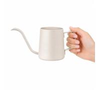 Arrosoir 350 ml en acier inoxydable - Mini arrosoir pour plantes d’intérieur et succulentes, bec long précis, théière et cafetière multifonction, petit arrosoir élégant pour eau, thé, café et boissons