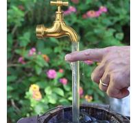 Arrosoir à bec coulant invisible, fontaine flottante pour fontaine, robinet magique invisible, robinet flottant à faire soi-même, décoration artistique