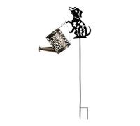 Arrosoir À Lumière Solaire Pour Décoration De Jardin - Lanterne En Métal En Forme De Teckel Étanche, Lampes Solaires Pour Décoration De Jardin Extérieur, Pour Parc Extérieur, Cour, Parterre De Fleurs,