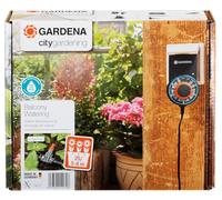 Arrosoir automatique balcons et terrasses de Gardena : kit d'arrosage pour jardinières de balcon jusqu'à 6 m (1407-20)