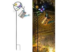 Arrosoir avec Lumières - Arrosoir Solaire d'Extérieur - Lanterne d'Éclairage Paysager Décor de Jardin, Lampe d'art pour Extérieur Terrasse