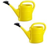 Arrosoir de jardin 5 l (2 pièces) - Jaune
