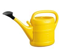 Arrosoir de jardin coloré de 10 l avec douchette (jaune)