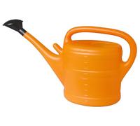 Arrosoir de jardin coloré de 10 l avec douchette (orange)