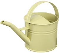 Arrosoir Déco Métal Vert Jaune Petit 28x13x17cm 1,25l Vintage-Look Décoration Balcon