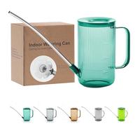 Arrosoir d'intérieur à Long Bec pour Plantes d'intérieur, Fleurs, Plantes Grasses, 958,2 g (Vert)