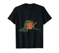 Arrosoir d'où jaillit la Belle Fleur T-Shirt Graphique avec Valeur