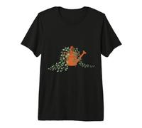 Arrosoir d'où jaillit la Belle Fleur T-Shirt Haut de Gamme