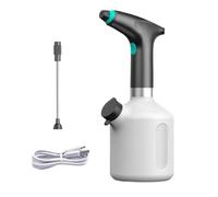 Arrosoir électrique de 2 l, pulvérisateur de jardin, rechargeable avec buse pour intérieur/extérieur C1j5 fleurs réglables