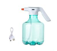 Arrosoir électrique pour plantes de 3 L avec deux modes de pulvérisation pour serre et terrasse, jardin, rechargeable pour batterie, poignée facile à verser (3 L, bleu)