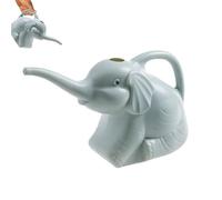 Arrosoir éléphant avec long bec verseur en forme d'animal mignon, 30 x 8 cm, outil de jardinage léger pour plantes d'intérieur, accessoires décoratifs d'extérieur et d'entretien de cour (bleu)