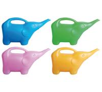Arrosoir Éléphant Esschert Trié Multicolore Fleurs Jardin Enfants 1,6 Litres