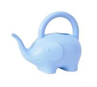 Arrosoir en polypropylène de 0,5 l pour enfants avec motifs d'animaux, y compris éléphant dinosaure pour jouer en plein air (éléphant bleu)