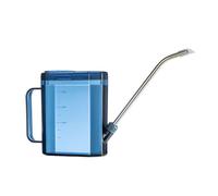 Arrosoir ergonomique élégant à long bec avec marquage de mesure pour l'irrigation des plantes d'intérieur et d'extérieur
