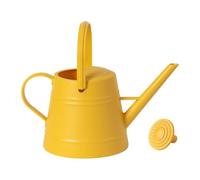 Arrosoir Jardin avec Bec Long Grande Capacité 3.8L Poignée Confortable Tête de Pulvérisation Amovible Outil Léger Convient pour Arrosage des Plantes, Jaune