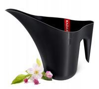 Arrosoir KADAX, arrosoir à fleurs 1,2 L, arrosoir en plastique, noir