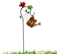 Arrosoir Lampe Solaire Etanche Solaire Jardin Éclairage | Arrosoir d'oiseau en forme de lumières de chemin pour cour, pelouse, patio, porche, chemin, promenade, aménagement paysager