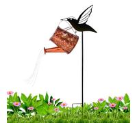 Arrosoir - Lampe solaire - Résistante aux intempéries - En forme de colibri - Résistante aux intempéries - Pour jardin, cour, terrasse, arrière-cour, pelouse, aménagement paysager