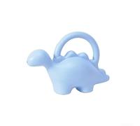 Arrosoir léger pour enfants en forme d'éléphant ou de dinosaure pour l'apprentissage précoce du jardinage et les jeux en plein air (Dinosaure - Bleu)