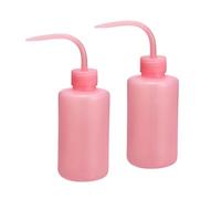 Arrosoir Plante Interieur,Lot de 2 Mini Arrosoirs 250 ml Rose pour Plantes d'intérieur avec Bec Coudé Flacon Souple pour un Arrosage Précis et Accessoires pour Pots