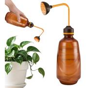 Arrosoir Plante Interieur, SilverChry Petit arrosoir 450ml, Arrosoir pour Bonsai, arosoires intérieur, Petit Arroseur Bonsai, Convient aux Semis et aux Plantes Délicates (Brun)