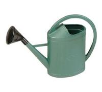 Arrosoir plastique 11 litres VINMER Ovale vert avec pomme - 171101 Noir G