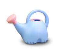 Arrosoir pour enfants en forme d'éléphant, jolie bouilloire en plastique, jouet de jardinage, 1,5 l, bleu