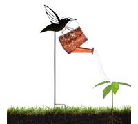 Arrosoir Solaire - Lanterne en Forme D'arrosoir Colibri | Éclairages Solaires Imperméables pour Jardin Terrasse Porche Pelouse Paysagisme