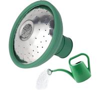 Arrosoir universel vert avec tête de rose - Convient à tous les arrosoirs - Bec verseur de rechange - Outil d'arrosage de jardin pour arroser les plantes de jardin, les fleurs et accessoires