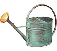 Guillouard – Arrosoir vert vieilli 4 litres avec pomme – Vert G