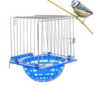 Arrot Breeding Nest, Pigeons Nest Bowl, Bird Shelter, Durable Wooden Construction, Easy to Clean, Indoor/Outdoor Use, 8x8x8 inches, Natural Color, 16cmX14.5cmX12cm, Versatile Use