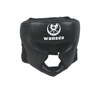 Arrovarp Casque De Boxe MMA Entraînement pour Enfant et Adulte, Protection pour Sparring en Cuir Synthétique, Idéal pour Boxe et Muay Thai