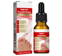 Arrovarp Gouttes d'ongles incarnés | 10 ml adoucissant pour les ongles des pieds | Produit de nourrissant pour les fissures sèches endommagées, les fissures cassantes et les éclats fins