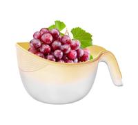 Arrovarp Passoire à fruits | Panier égouttoir à riz double couche - Passoire à fruits de cuisine - pour baies, tomates, raisins, étudiants, parents occupés, amateurs de salade, préparation des repas