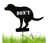 Arrovarp Sans panneaux de crottes de chien pour la pelouse,sans panneaux de crottes de chien pour la cour - Panneau de jardin pour empêcher les chiens coquins de faire pipi,Panneau de jardin créatif