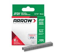 Arrow Agrafes JT21 – 8 mm – Boîte 1000 – Galvanisées