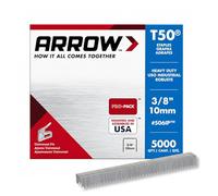Arrow Agrafes à usage intensif galvanisées 10 x 10 mm – 5 000