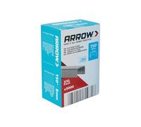 Arrow Agrafes en fil plat T50 8mm, paquet XXL de 5000 pièces, agrafes pour agrafeuse manuelle, électrique et à marteau, idéales pour les films plastiques et le carton