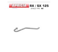 ARROW Collecteur D'Échappement Racing Inox Aprilia Rx / SX 125 2021-2024