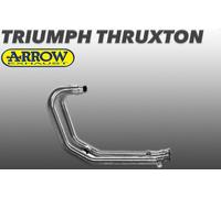 ARROW Collecteurs Pot D'Échappement Racing Inox Triumph Thruxton 1200 2019-2020
