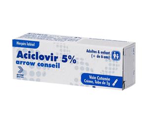 Arrow Conseil Aciclovir 5% Crème Tube 2g