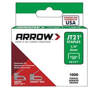 Arrow Agrafes JT21 6 mm – Boîte de 1000