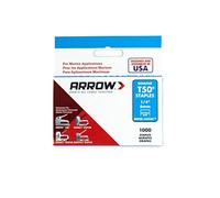 Arrow Fastener - 504M1 - T50 - Lot de 1 000 agrafes en Monel antirouille, 6,35 mm